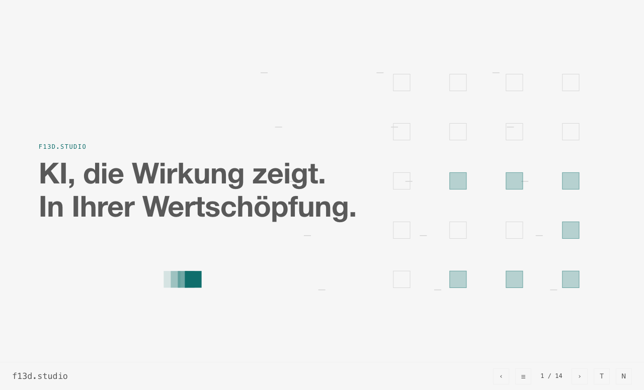 Deckblatt: KI, die Wirkung zeigt